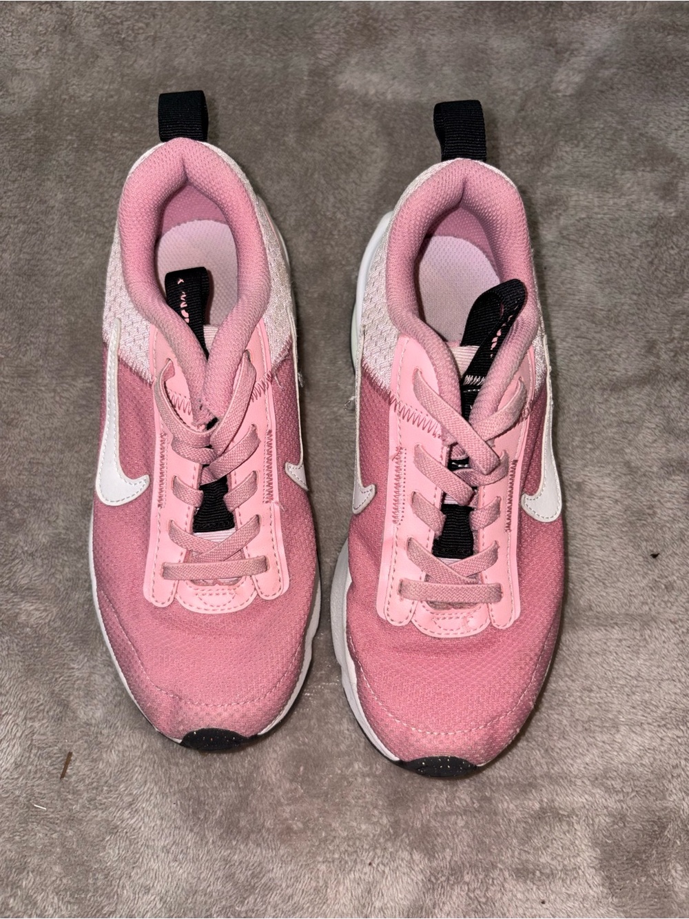 Kids Pink Athletic Sneakers - Lightweight Comfort